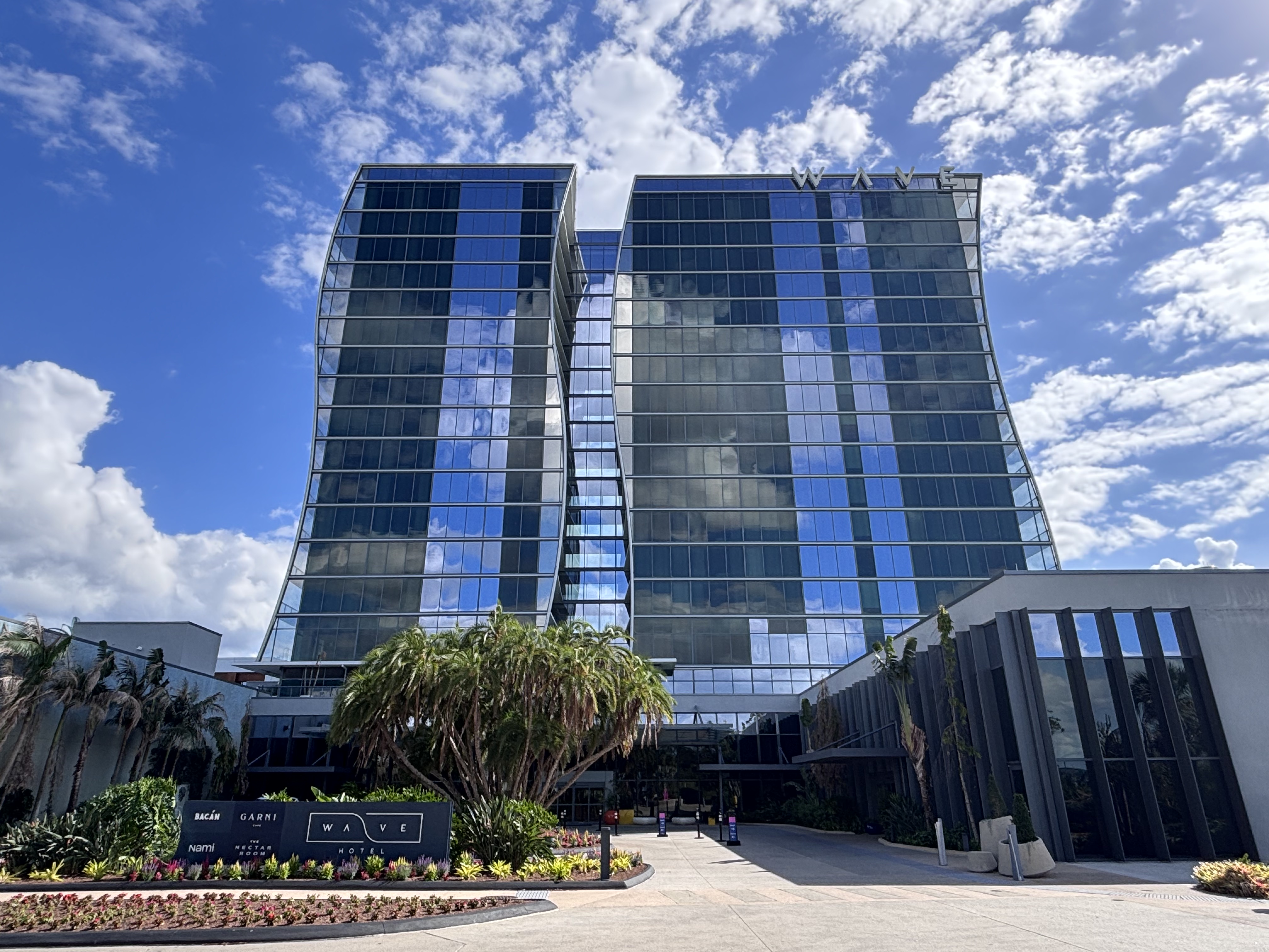 The Wave parking garage at Lake Nona Town Center