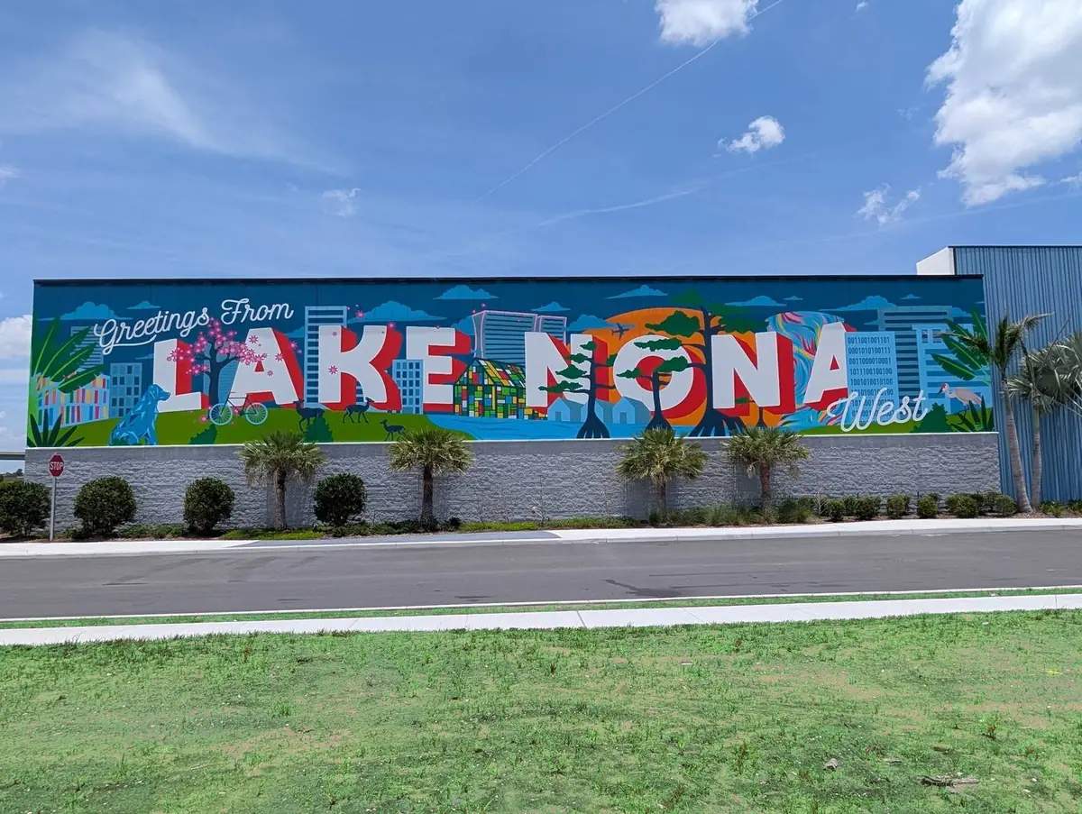 Lake Nona mural