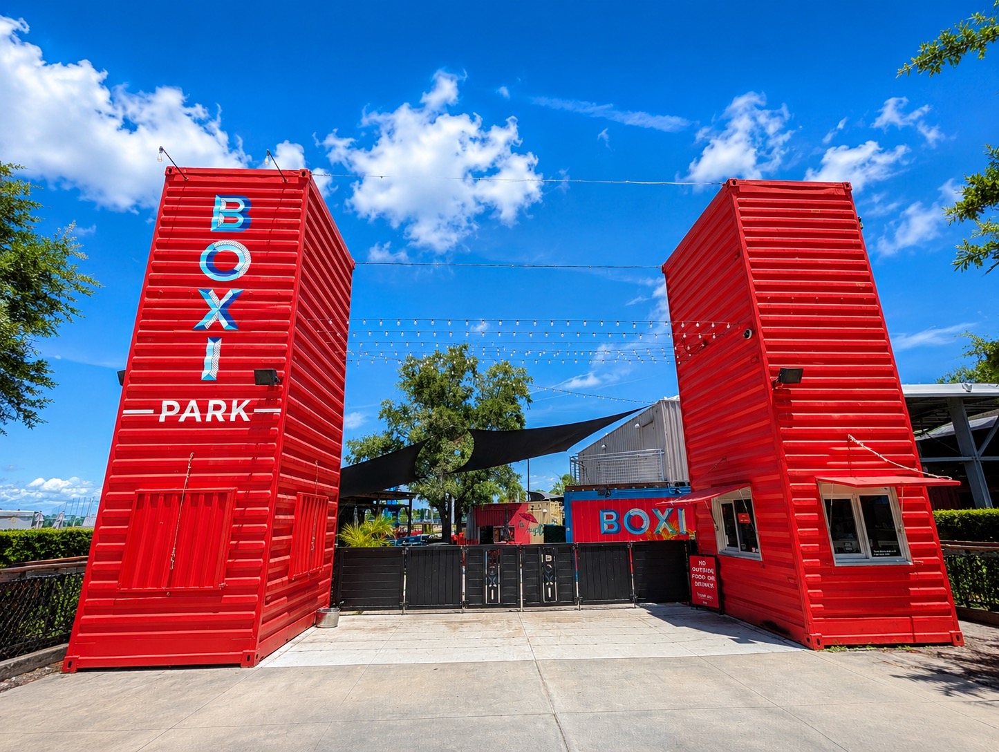 BOXI Park entrance in Lake Nona
